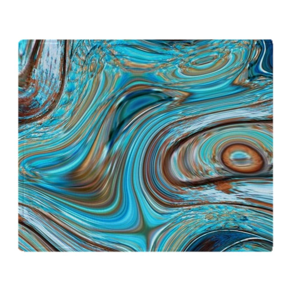 CafePress - Rustic Turquoise Swirls - Soft Fleece Throw Blanket, 50