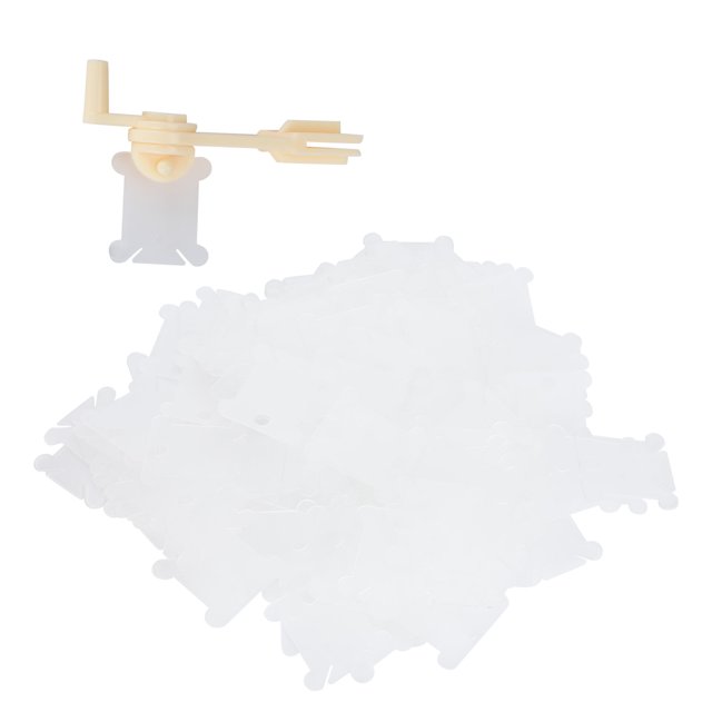 Juego de organizador de hilo de bordar, máquina de bobinado Manual de punto de cruz, bobina de plástico