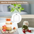thumbnail image 6 of Acrylic Cloche, 10x13 Inch Large Display Dome, Thick Dust-Proof Cover for Centerpiece, Cakes, Plants, Home Decor, 6 of 6