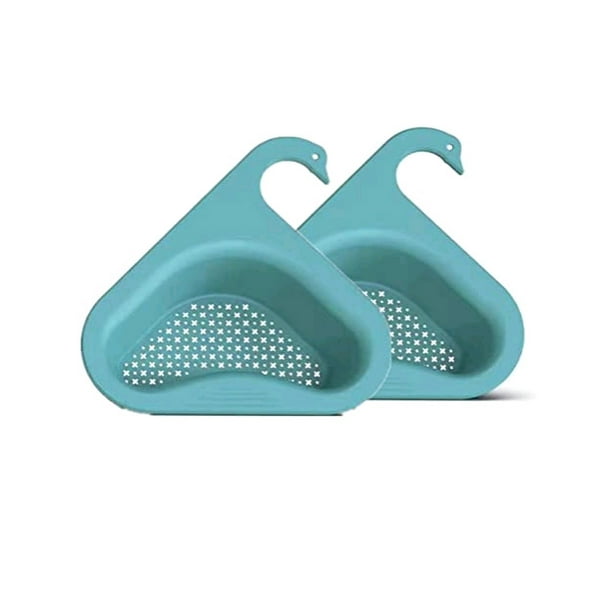 Swan Drain Basket,Drain Basket for Kitchen Sink, Swan Sink Drain Shelf