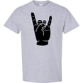 thumbnail image 3 of Inktastic Rocker Horns T-Shirt, 3 of 5