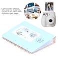 thumbnail image 4 of 64 Pockets Photo Case, Photo Book Simple Operation PVC Compact Insert Type  For   Mini 9 3in Photos Black,White,Grass Green,Light Blue, 4 of 8