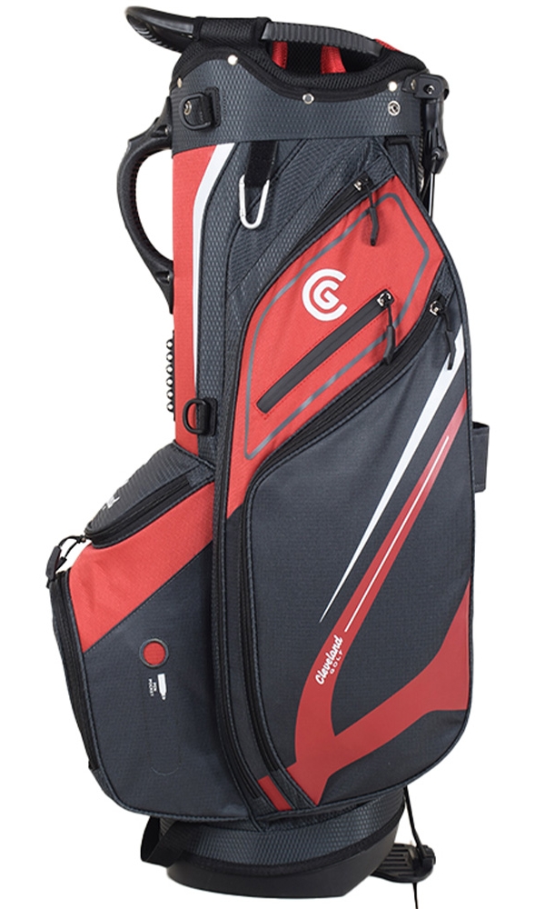 Cleveland Golf LT Lightweight Stand Bag Red/Charcoal