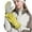 Yellow, variant on Ski Gloves Women's Windproof And Waterproof Outdoor Riding Touching Screen Winter Plush Warm Gloves