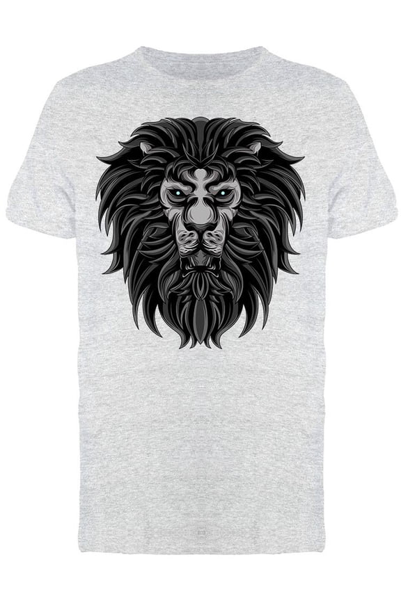 Lion Face W/big Mane Tee Men's -Image by Shutterstock