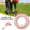 thumbnail image 3 of Recoil Starter Rope Pull Cord - 10 Meters Pull Start Cord Pull String,Replacement for Lawn Mower Chainsaw,Snow Blower Pull Rope Diameter 3.0mm, 3 of 6