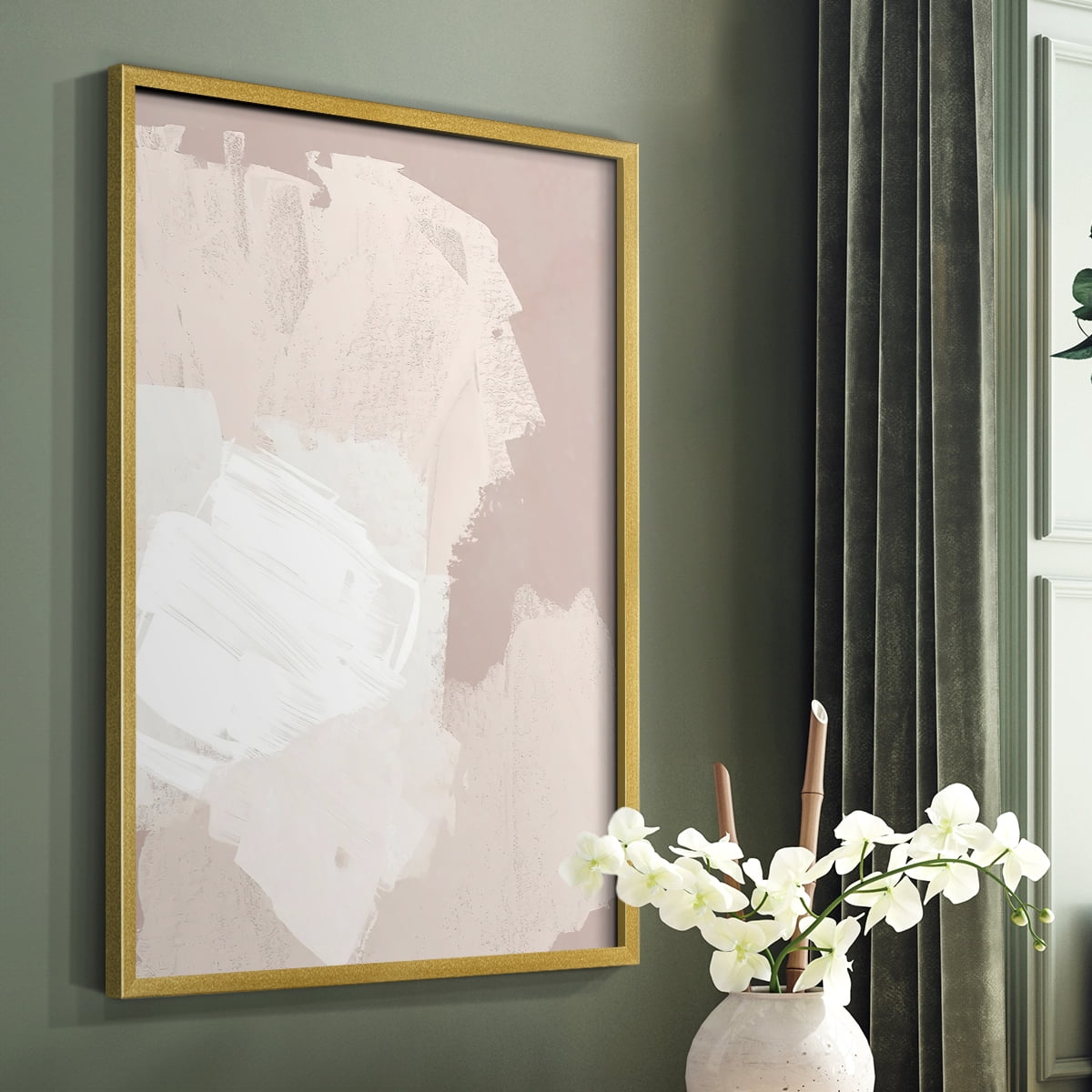 Cloud Slate I in Paper Solid Wood 11 x 14 Framed Print