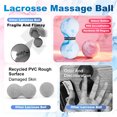 thumbnail image 5 of Double Peanut Lacrosse Balls Massage Ball Therapy for Myofascial Release, Trigger Point Muscle Knots Relief, 5 of 8