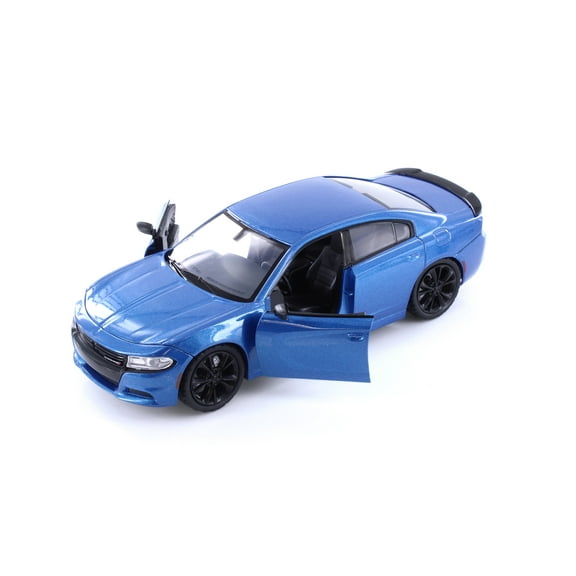 2023 Dodge Charger SXT Hardtop, Blue - Showcasts 71387BU - 1/24 Scale Diecast Model Car