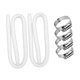 thumbnail image 3 of Manguera de repuesto para bomba de 2 piezas de 59 pulgadas para piscinas elevadas, cortada a la longitud deseada, con accesorios y mangueras. Blanco, 3 of 9