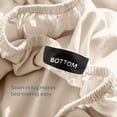 thumbnail image 5 of Bare Home Fitted Sheet - 22" Extra Deep Pocket - Premium 1800 Collection - King, Sand, 5 of 6