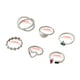 thumbnail image 4 of Xihbxyly Conjunto de Joyas Geométricas, Exquisitos Anillos Chapados En Oro, Formas Únicas para Cada Ocasión, Regalo Perfecto para Mujeres, Uso Diario, Fiestas y Festivales, Ideal para Todas Las Edade, 4 of 6