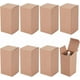 thumbnail image 1 of 50 cajas de regalo de papel, 2x2x4 pulgadas, cajas de cartón kraft rectangulares., 1 of 9