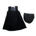 thumbnail image 1 of Carter's Robe Noire Sans Manches 2 Pcs pour Bébé Fille - 9 Mois, 1 of 1
