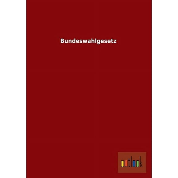Bundeswahlgesetz (Paperback)
