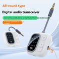 thumbnail image 4 of Adaptador de Audio Inalámbrico 2 en 1, Transmisor y Receptor Bluetooth. Sonido HD Sin Pérdidas. Reproducción AUX RX/TX para Coche, Casa y Avión., 4 of 10
