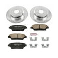 thumbnail image 3 of PowerStop Rear Z23 Evolution Sport Carbon-Fiber Ceramic Brake Pad and Drilled & Slotted Rotor Kit Fits: HYUNDAI KIA Select Models K5848, 3 of 10