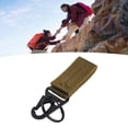 thumbnail image 4 of Hebilla De Llave Con Clip De Gancho De Mosquetón De Correas, Llavero De Cinturón De Mosquetón Versátil Resistente Uso Conveniente Para Senderismo, 4 of 7