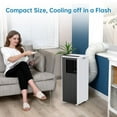 thumbnail image 4 of DYeasy 5000BTU (8000 BTU Ashare) Portable Air Conditioner, 3-in-1，Cools 350 Sq.ft, Black, 4 of 7