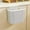 Gray-349, variant on AuroraX Gray Kitchen Desk Trash Can with Lid 1.9 Gallon Hanging Stylish Garbage Container Basket Minimalist Plastic Garbage Bin for Compact Spaces