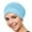 Blue, variant on Beemo Swim Bathing Cap Turban Polyester for Women & Girls - Light Blue