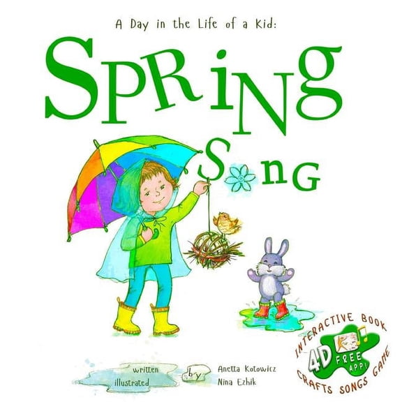 Day in the Life of a Kid Spring Song, (Hardcover)