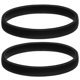 thumbnail image 1 of Brazalete estirable de 2 piezas para hombres, brazalete de metal, brazalete de primavera, brazalete, manga, manguito (negro), 1 of 6
