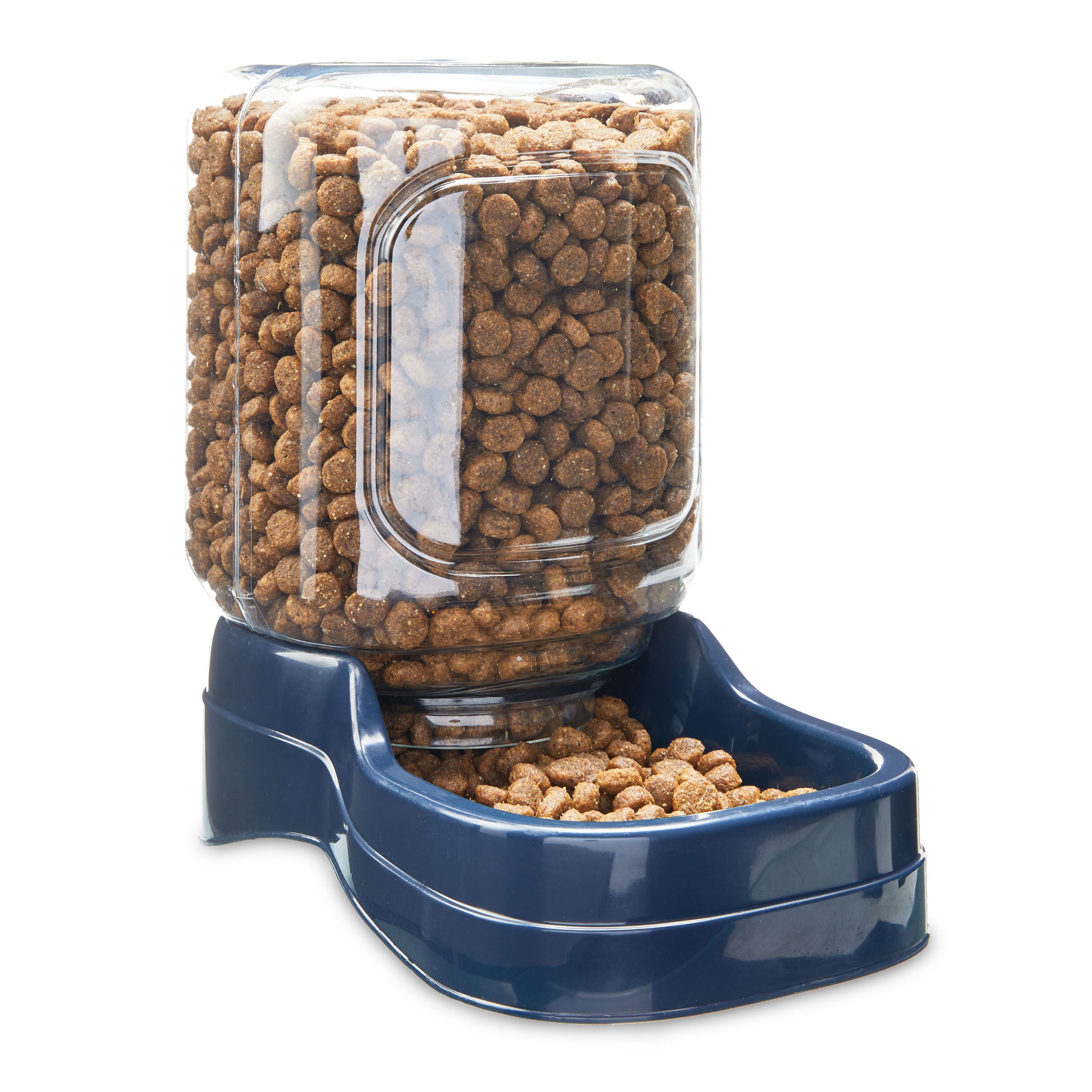 Vibrant Life Gravity Pet Feeder, Blue, x-Small, for Cats and Dogs, 2 Pound Capacity