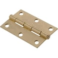 thumbnail image 1 of 1 in. Light Narrow Hinge with Removable Pin, Brass Plated, 1 of 1