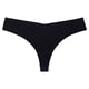 thumbnail image 1 of Gibobby Ropa interior mujer algodón Traceless Sports Fitness Tanga T Pantalones Bragas Mujer Cintura Transpirable Calzoncillos de secado rápido Mujer Sense Corte(Negro, XXXL), 1 of 5