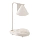 thumbnail image 2 of Lámpara de hierro, calentador de , brillo, luz de noche decorativa ajustable, candeliere, soporte de lámpara aromática para decoración para hogar, blanco Soledad Lámpara de vela más cálida, 2 of 10