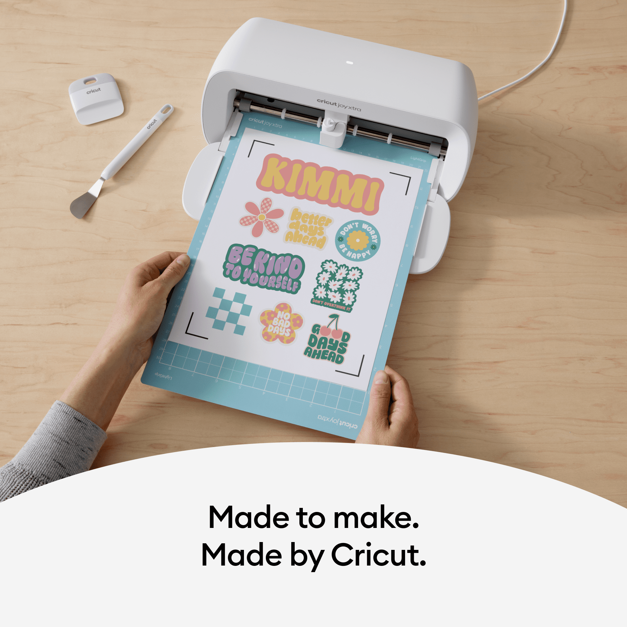 Papier autocollant imprimable Cricut™ - Lettre US (8 unités)