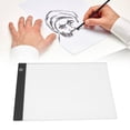 thumbnail image 4 of LED Tracing Light Box, Easy To Operate Portable LED Copy Board Light Box Acrylic  For CT Observation For Sketching, 4 of 8