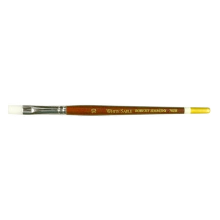 UPC: 0038372144268 | Robert Simmons White Sable Watercolor Brush Short Handle Shader 10