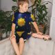 thumbnail image 4 of Balery Solar System Conjunto de Pijama Infantil de Manga Corta con Estampado – Ropa de Dormir de Algodón Suave-Small, 4 of 6