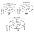 thumbnail image 5 of Round Steam Rack Stainless Steel Steaming Rack Cooking Rack Stand Cooking Steamer Rack Stand Steamer Rack, 5 of 11