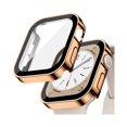 thumbnail image 1 of wonima44 Screen Protector for Apple Watch Case Cover Series 10 9 SE 8 7 6 5 4 40mm 44mm 41mm 45mm 42mm 46mm Tempered Glass Waterproof PC Protective Bumper Face for iwatch SE2 gen2 Women Men, 1 of 1