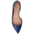 thumbnail image 5 of Journee Womens Cortni Slip On Pointed Toe D'Orsay Flats, Widths Available, 5 of 10