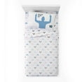 thumbnail image 2 of Messi Kids 3 Piece White Bed Sheet Set, Twin, 2 of 10