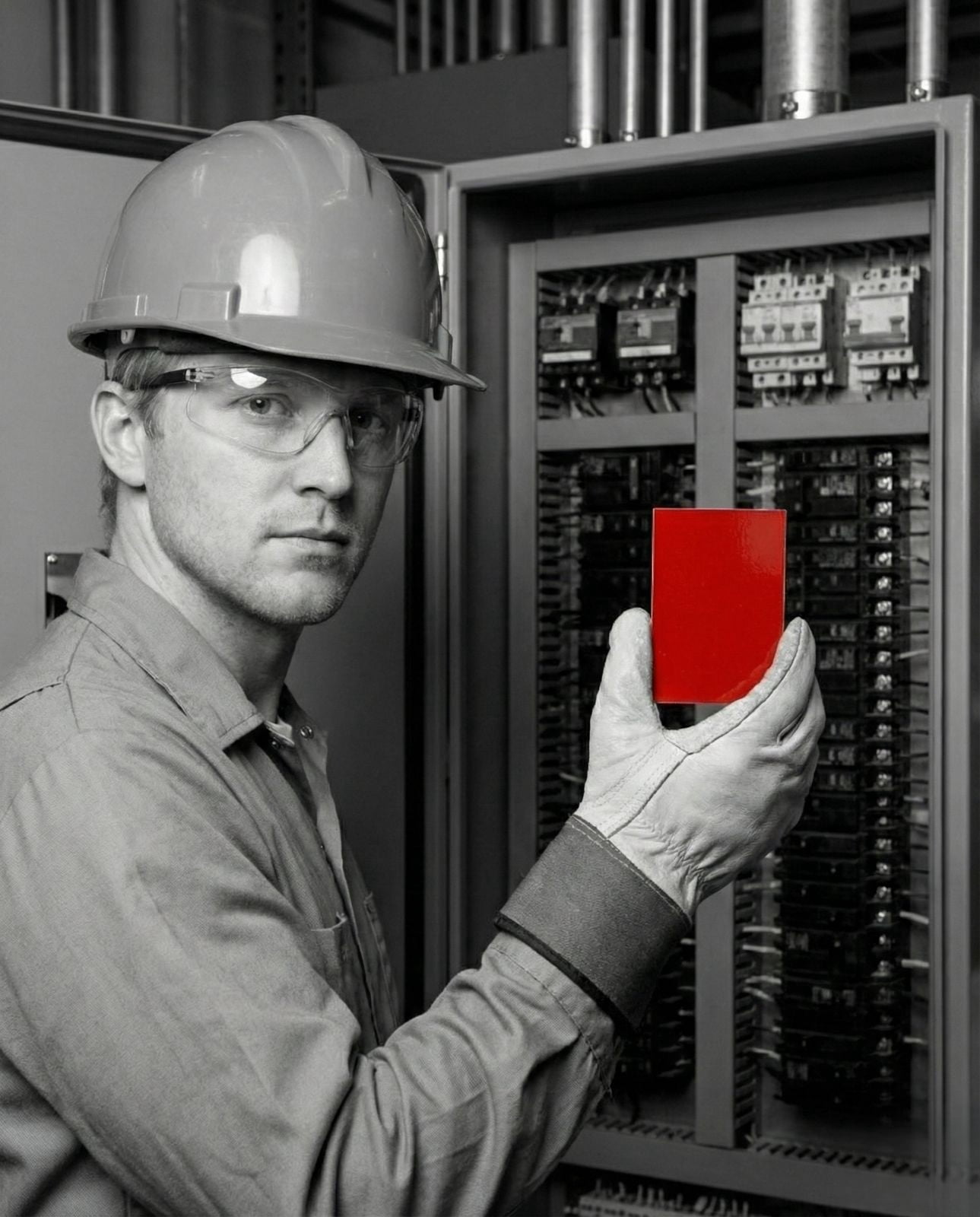 FireXNull FXN - S20 Sticker: Automatic Fire Suppression for Electrical Enclosures