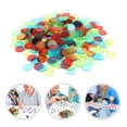 thumbnail image 2 of 240 Pcs Multi Color Plastic Bingo Chips Durable Game Markers for Kids Casino and Classroom Use, 2 of 8