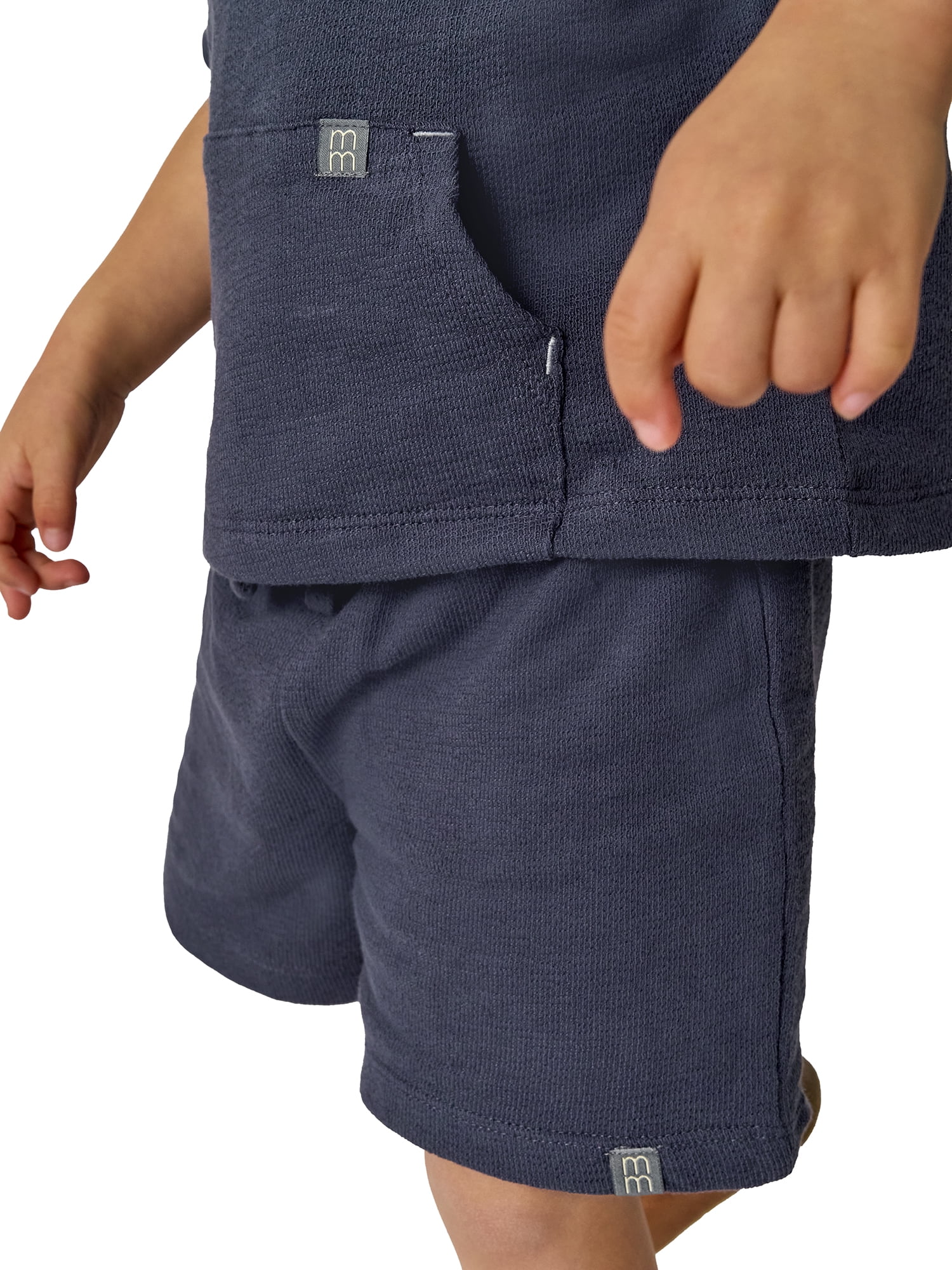 Modern Moments by Gerber Toddler Boy Hooded Top and Short Outfit Set, 2-Piece, Sizes 12 Months - 5T