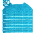 thumbnail image 3 of MYG for BObsweep Replacement Mop Cloth Kit for RC400 Ultra-Vision Dustin Models, Microfiber Mopping Cloths Rag Set, Easy Install Floor Cleaning Accessories, 8 Pack, 3 of 5