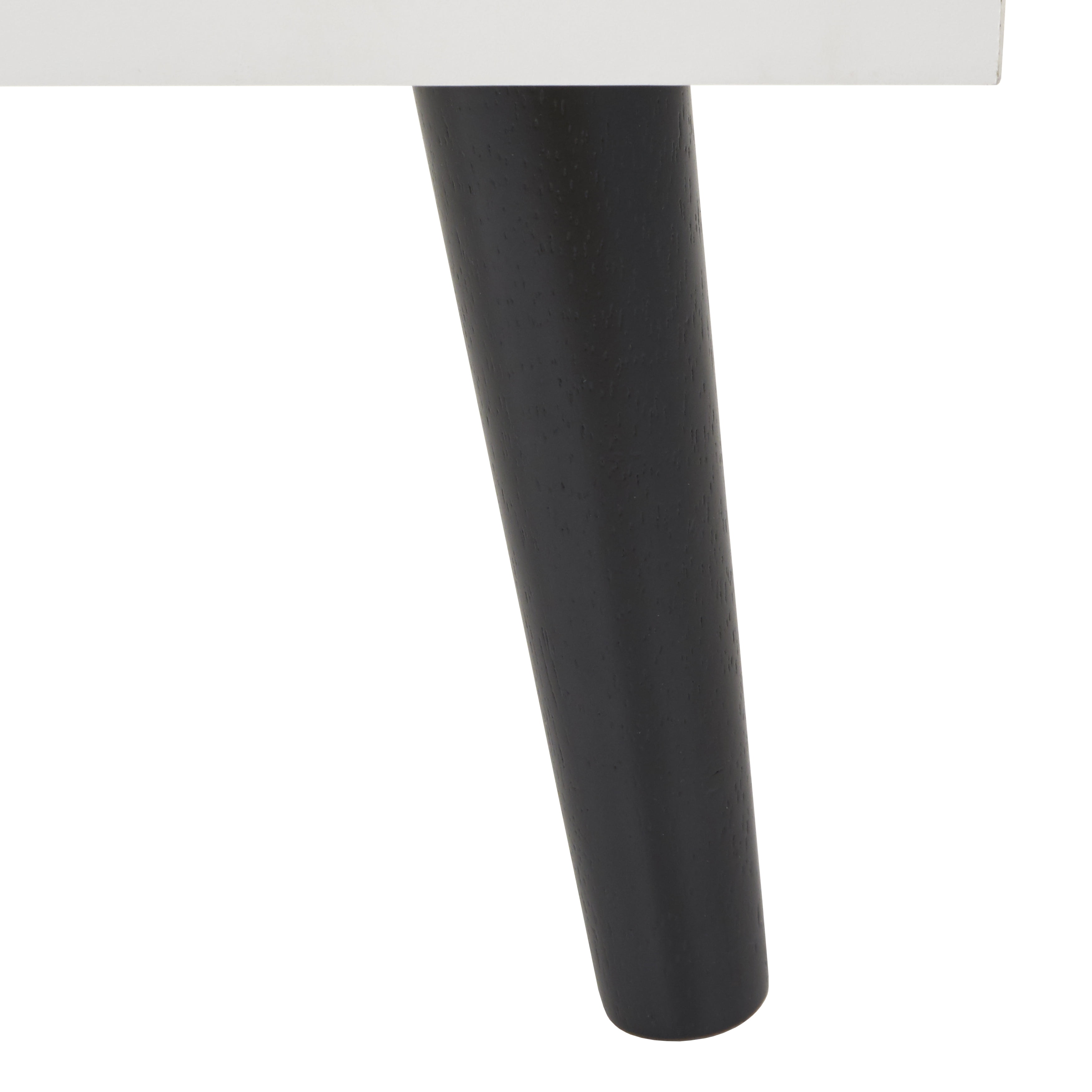 TMS Carroll Mid-Century Buffet, White