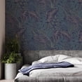 thumbnail image 2 of Superfresco Easy Scattered Leaves Blue and Copper Wallpaper, 2 of 3