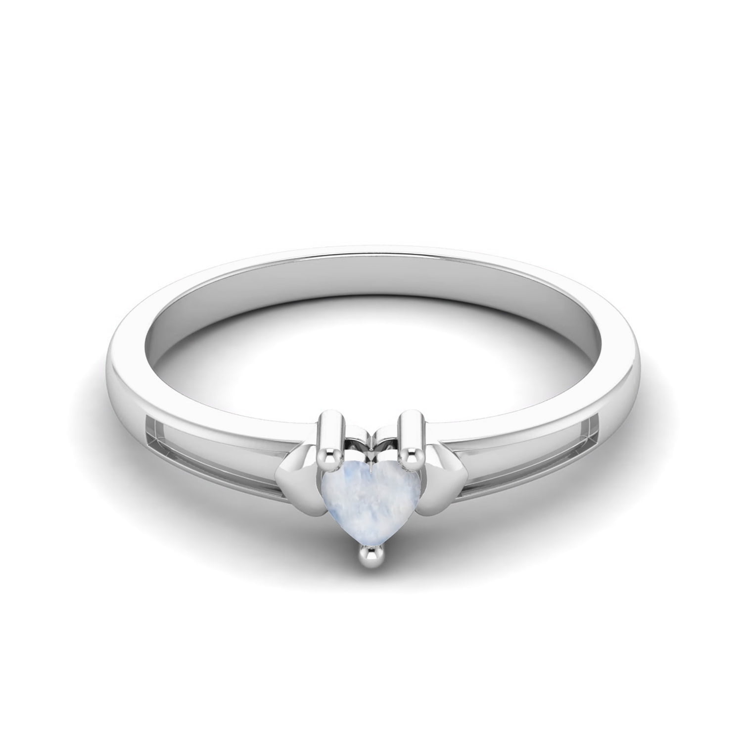 Heart moonstone ring new arrivals
