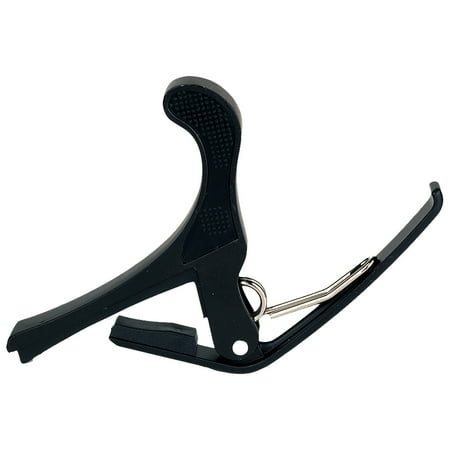 Guitar Neck Ferrules - Seismic Audio Quick Change One Handed Guitar Capo - Fits Acoustic and Electric Guitar Necks - SA-CAPO1