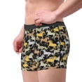 thumbnail image 2 of Yiaed The running horses Print Men's Soft Cotton Boxer Shorts Breathable Boxers Underwear Moisture-Wicking Underwear Stretch Boxer Briefs for Man-XX-Large, 2 of 5