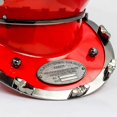thumbnail image 5 of 18" US Navy Scuba Diving Nautical Helmet | Maritime Ship's Decorative Red Cobalt Premium Snorkeling Helmets | Nagina International (18 Inches, Red Cobalt), 5 of 6