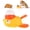 Yellow, variant on Duck Cat Treat Dispenser, Little Yellow Duck Cat Toy Treat Feeder, Slow Feeder for Pet Eating & Iq Training, Interactive Ducks-Shaped Puzzle Feeder for Dogs or Cat (White)